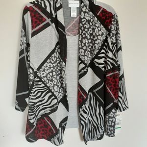 Alfred  dunner  Shirt   size  L.